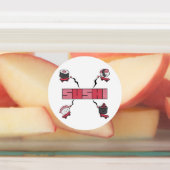 We Love Sushi - Sushi Love - ASL ILY Obsession ラベル (貼付)