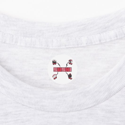 We Love Sushi - Sushi Love - ASL ILY Obsession ラベル (貼付)