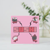 We Love Sushi - Sushi Love - ASL ILY Obsession 招待状 (スタンド正面)