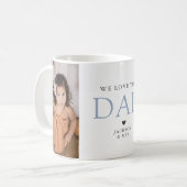 We Love YouパパエレガントPhoto Mug コーヒーマグカップ (正面左)