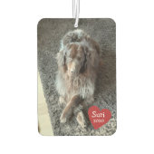 We Love Youパパハート写真 カーエアーフレッシュナー (裏面)