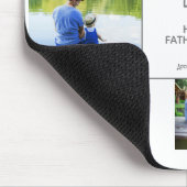 We Love Youパパ7 Photo Collage 父の マウスパッド (コーナー)