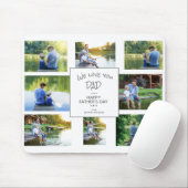 We Love Youパパ7 Photo Collage 父の マウスパッド (マウス)
