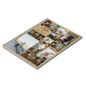 We Love You Custom Family Photo Collage  ノートブック (左側)