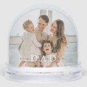We Love You Dad Custom Snow Globe (裏面)