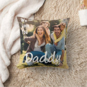 We Love You Daddy カスタムPhoto Father's Day クッション (ブランケット)
