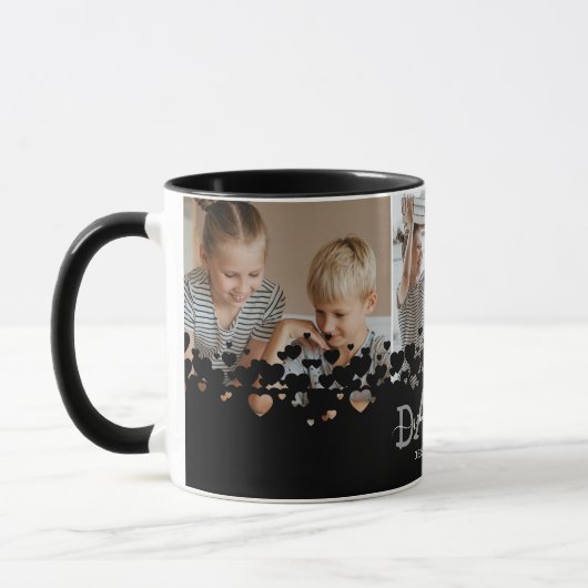 We Love You Daddy 3 Photo Mug マグカップ (左)
