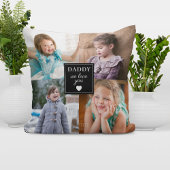 We Love You Daddy 4フォトコラージュ写真 クッション