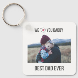 WE LOVE YOU DADDY KEYCHAIN 2フォトカスタム キーホルダー