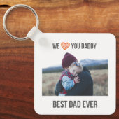 WE LOVE YOU DADDY KEYCHAIN 2フォトカスタム キーホルダー (正面)