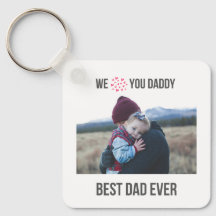 WE LOVE YOU DADDY KEYCHAIN 2フォトカスタム