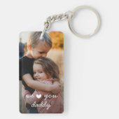 We Love You Daddy Photo キーホルダー (裏面)