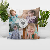 We Love You Daddy Photo Collage Photo クッション