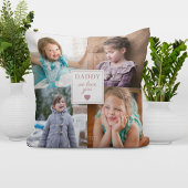 We Love You Daddy Photo Collage Photo クッション