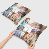 We Love You Daddy Photo Collage Photo クッション