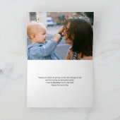 We Love You Fanteers Day Photo カード (内部)