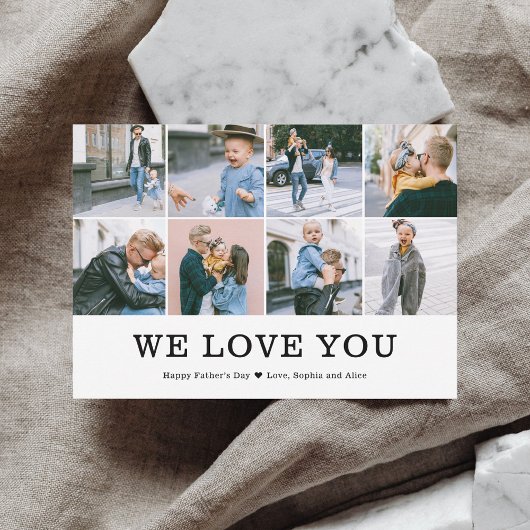 We Love You Fanteers Day Photo シーズンカード