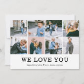 We Love You Fanteers Day Photo シーズンカード (正面)