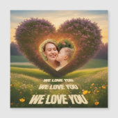 We love You - Fotoherz für Mütter (正面)