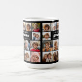 We Love You Granda - 15フォトコラージュ コーヒーマグカップ (中央)