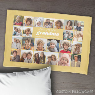 We Love You Granda - 23フォトコラージュ 枕カバー