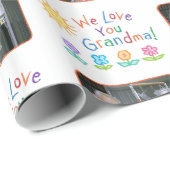 We Love You Grandma Gift Paper (Kevorkian Edition) ラッピングペーパー (ロールコーナー)
