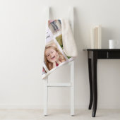 We Love You Grandma Photo Collage (Purple Bkg) シェルパブランケット (インサイチュ)