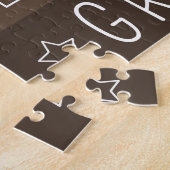 「We Love You Grandpa」カスタムフォトパズル ジグソーパズル (側面)