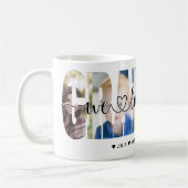 We Love You Grandpa Add Photo And Name コーヒーマグカップ (左)