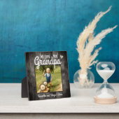 We Love you Grandpa Desk Photo フォトプラーク (インサイチュ)