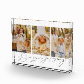 We Love You Grannyモダンシンプル Collage 9 Photo フォトブロック (右)