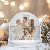 We Love You Mom Custom Snow Globe