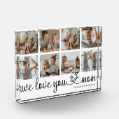 We Love You Mom Photo フォトブロック (左)