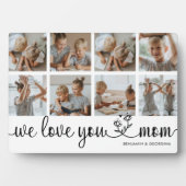 We Love You Mom Photo フォトプラーク (正面)