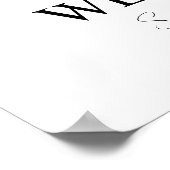 We Love You Mom Photo Poster - パーソナライズされた Family ポスター (角)