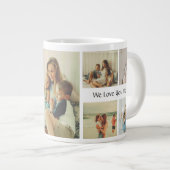 We Love You Mommy - Happy Mother's Day Mug ジャンボコーヒーマグカップ (正面右)