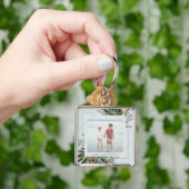 We Love You Mother's Dayフローラパーソナライズされた写真 キーホルダー (手)