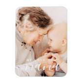 We Love You Nanaモダンクラシック Photo マグネット (縦)