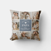 We Love You Papaフォトパーソナライズされた装飾用クッション クッション (正面)