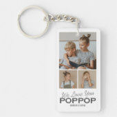 We Love You Poppopフォトキーチェーン キーホルダー (正面)