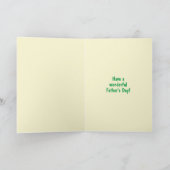 We Love You So Much カスタム Father's Day Photo カード (内部)