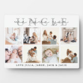 We Love You, Uncle Plaque フォトプラーク (正面)