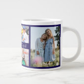 We Love You Yaya祖父6 Photo ジャンボコーヒーマグカップ (右)