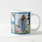 We Love You Zayde祖父6写真 ジャンボコーヒーマグカップ (右)