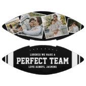 “We Make a Perfect Team” 4 Photo アメリカンフットボール (パネル)