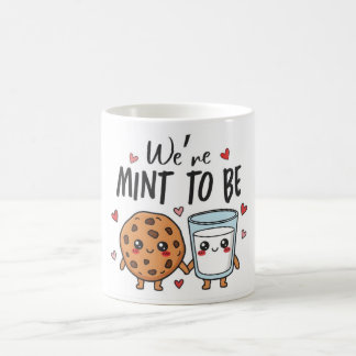 We Mint to Be Cookie and Milk Mug コーヒーマグカップ