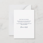 We  Moved Family Photo Moving Announcement ノートカード (裏面)