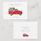 We Moved New Address Moving Announcement 名刺 (正面/裏面)