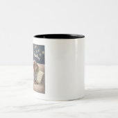 We Nap Together – Cozy Dachshund Mug for Dog Lover ツートーンマグカップ (中央)