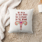 We Need to Talk About The Elephant In The Womb クッション (ブランケット)
